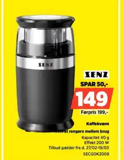 Power Wemrat rengøre mellem brug xenz kaffekværn tilbud