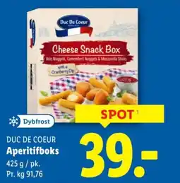 Lidl DUC DE COEUR Aperitifboks tilbud