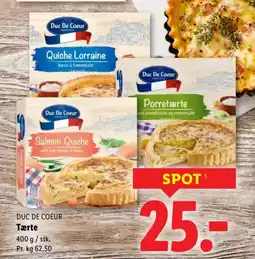 Lidl DUC DE COEUR Tærte tilbud