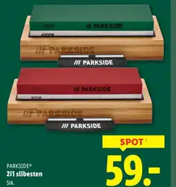 Lidl PARKSIDEⓇ 2i1 slibesten tilbud