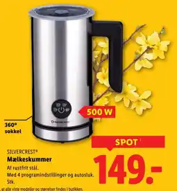 Lidl SILVERCREST® Mælkeskummer tilbud