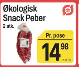 ABC Lavpris Økologisk Snack Peber tilbud