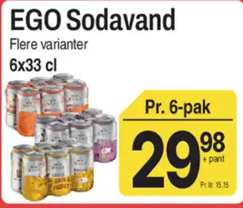 ABC Lavpris EGO Sodavand tilbud