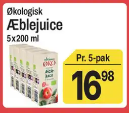 ABC Lavpris Økologisk Æblejuice tilbud