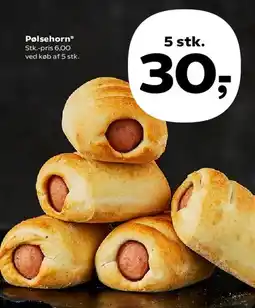 SuperBrugsen Pølsehorn tilbud
