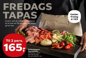 SuperBrugsen Delikatessens tapasplatte tilbud