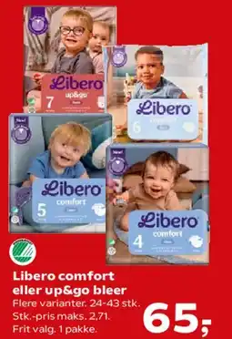 SuperBrugsen Libero comfort eller up&go bleer tilbud