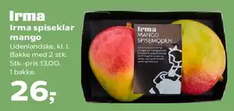 Kvickly Irma spiseklar mango tilbud