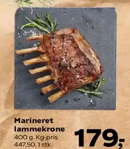 Kvickly Marineret lammekrone tilbud
