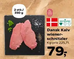 Kvickly Dansk Kalv wiener-schnitzler tilbud