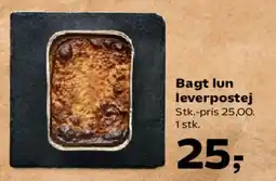 Kvickly Bagt lun leverpostej tilbud