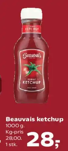 Kvickly Beauvais ketchup tilbud