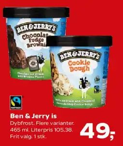 Kvickly Ben & Jerry's tilbud