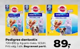 Kvickly Pedigree dentastix tilbud