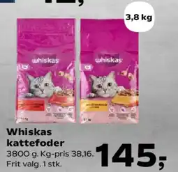 Kvickly Whiskas kattefoder tilbud