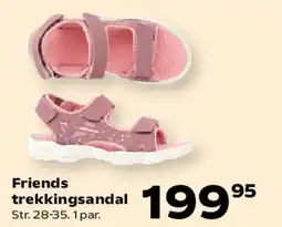 Kvickly Friends trekkingsandal tilbud