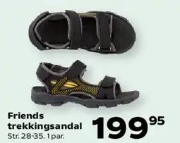 Kvickly Friends trekking sandal tilbud