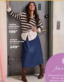 Kvickly Jackpot polo t-shirt tilbud