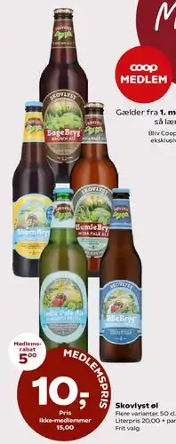 Dagli'Brugsen Skovlyst øl tilbud