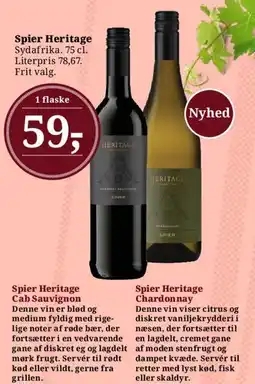 Dagli'Brugsen Spier Heritage tilbud