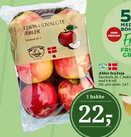Dagli'Brugsen Æbler fra Fejø (Fejøs udvalgte æbler) tilbud