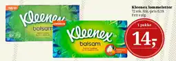 Dagli'Brugsen Kleenex lommetetter (balsam) tilbud