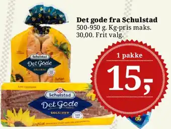 Dagli'Brugsen Det gode fra Schulstad tilbud
