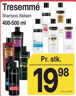 ABC Lavpris Tresemmé Shampoo, Balsam tilbud