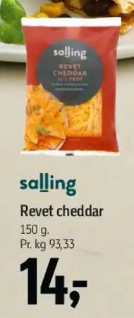 Føtex Revet cheddar tilbud