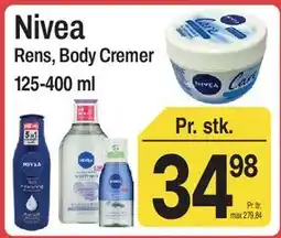 ABC Lavpris Nivea Rens, Body Cremer tilbud