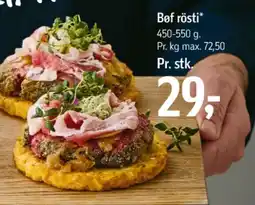 Føtex Bøf røsti tilbud