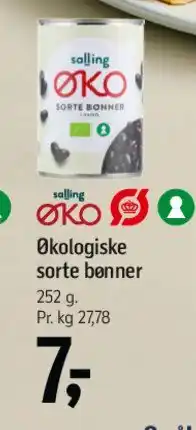 Føtex Økologiske sorte bønner tilbud