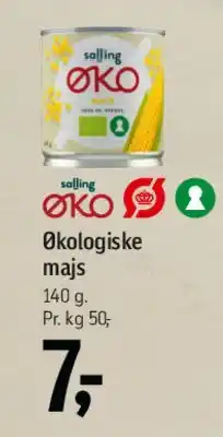 Føtex Økologiske majs tilbud