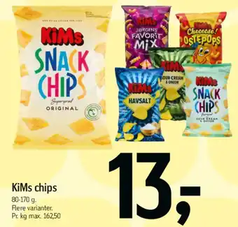 Føtex KiMs chips tilbud