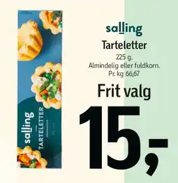 Føtex Tarteletter tilbud