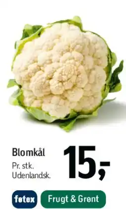 Føtex Blomkål tilbud