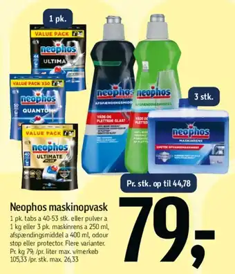 Neophos maskinopvask