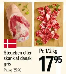 Føtex Stegeben eller skank af dansk gris tilbud