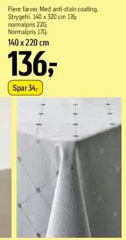 Føtex Damask duge tilbud