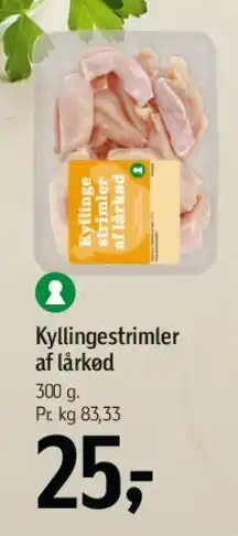 Føtex Kyllingestrimler af lårkød tilbud