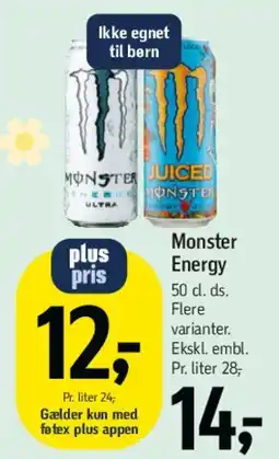 Føtex Monster Energy tilbud