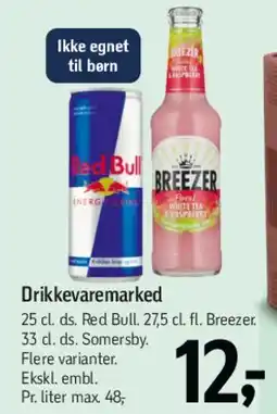 Føtex Breezer / Drikkevaremarked tilbud