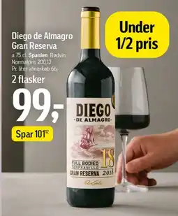 Føtex Diego de Almagro Gran Reserva tilbud