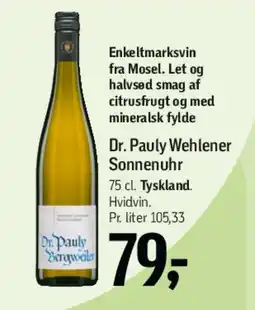 Føtex Dr. Pauly Wehlener Sonnenuhr tilbud