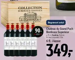 Føtex Chateau du Grand Puch Bordeaux Supérieur (6 fl.) tilbud