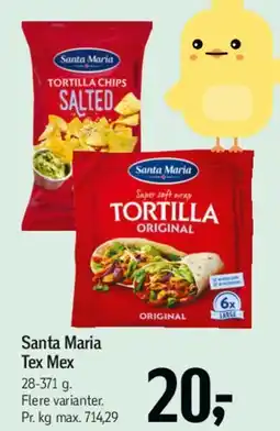 Føtex Santa Maria Tex Mex tilbud