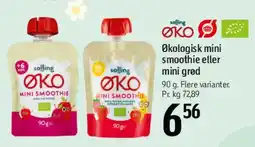 Føtex Økologisk mini smoothie eller mini grød tilbud