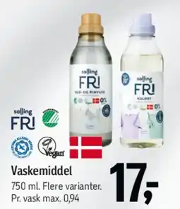 Føtex Vaskemiddel 750 ml tilbud