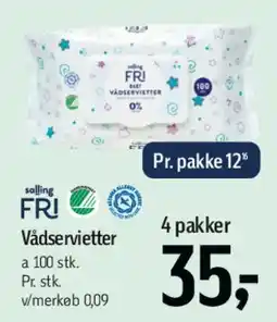 Føtex Vådservietter tilbud