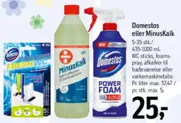 Føtex Domestos eller MinusKalk tilbud